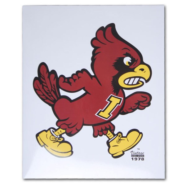 Vintage Walking Cy Pocket Folder